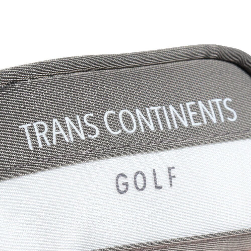 トランスコンチネンツ（TRANS CONTINENTS）（メンズ）ゴルフ 2球用 ボールポーチ TCBP-917 GRY