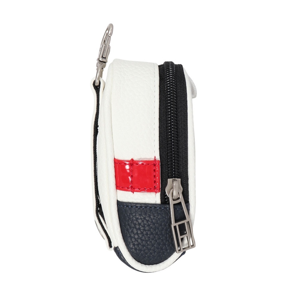 トミー ヒルフィガー ゴルフ（TOMMY HILFIGER GOLF）（メンズ）ゴルフ ボールポーチ FACE THMG5SE2-WHT