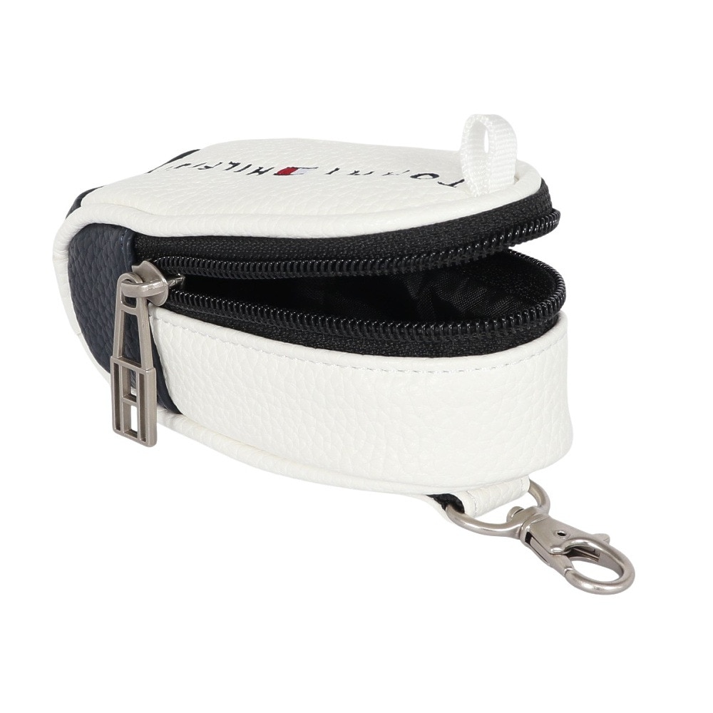 トミー ヒルフィガー ゴルフ（TOMMY HILFIGER GOLF）（メンズ）ゴルフ ボールポーチ FACE THMG5SE2-WHT