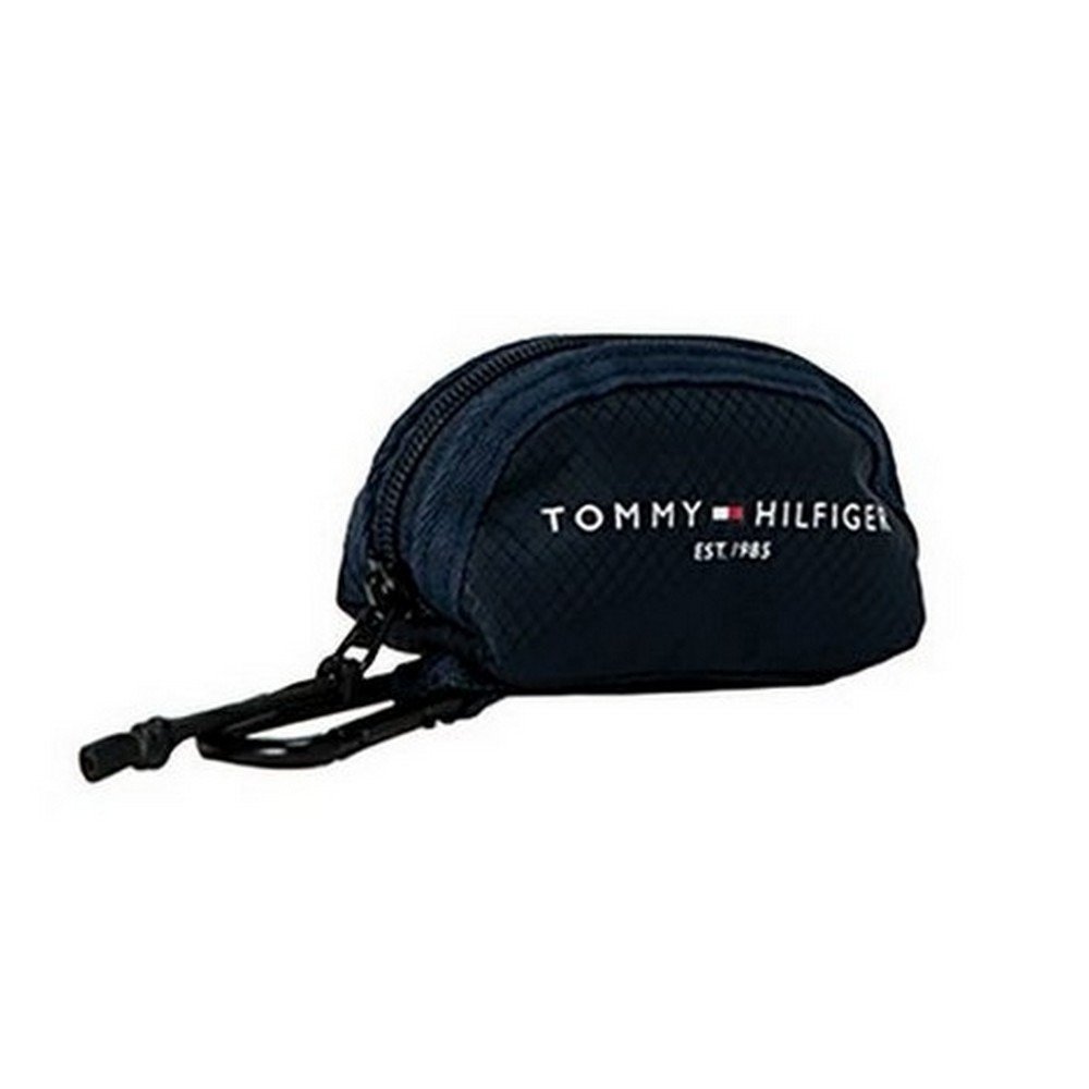 トミーヒルフィガー（TOMMY HILFIGER）（メンズ、レディース）ゴルフ ボールポーチ シグネチャー THMG5SEA-NVY