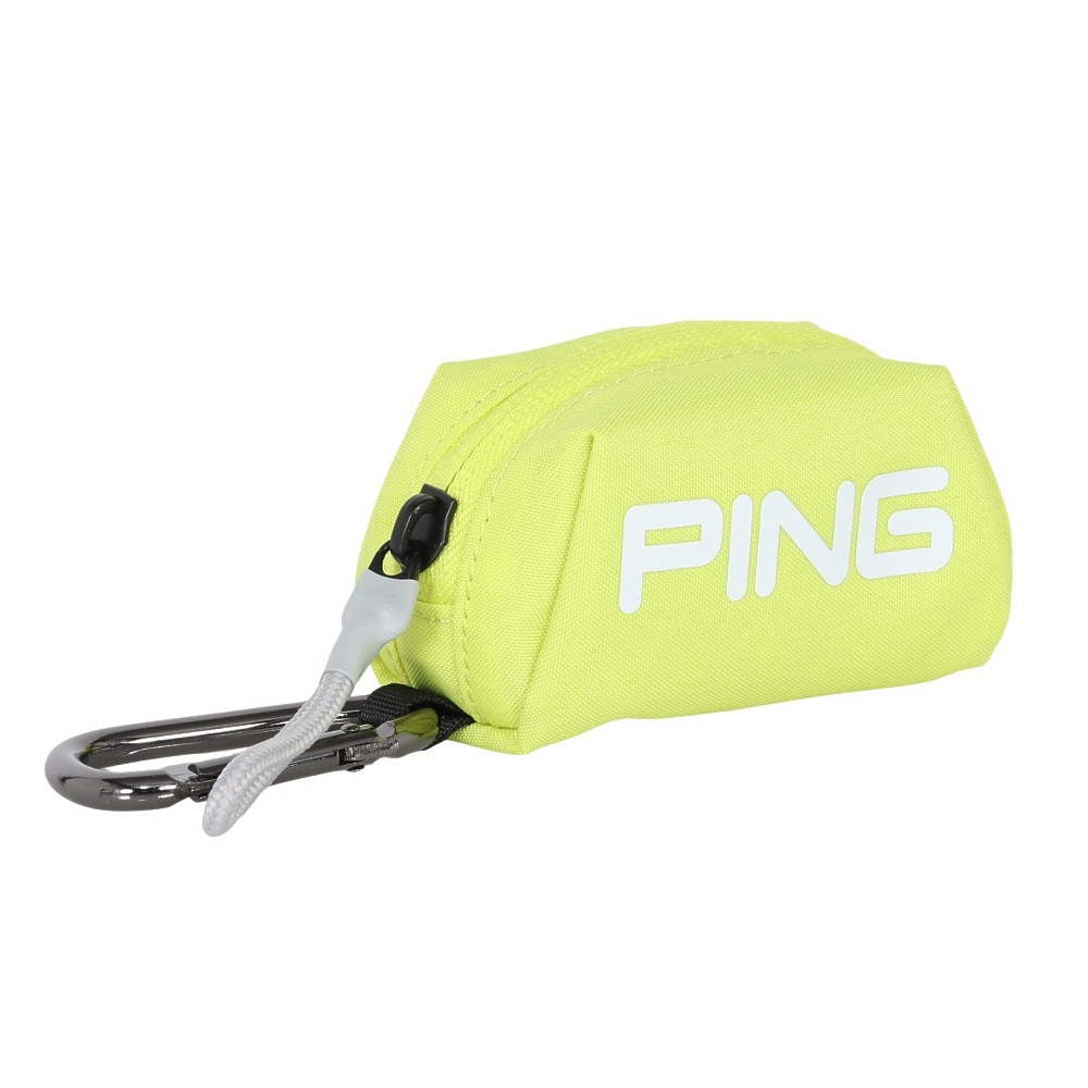 ピン（PING）（メンズ、レディース）ゴルフ アリゾナカジュアル ボールケース GB-U2506 LIME 38237