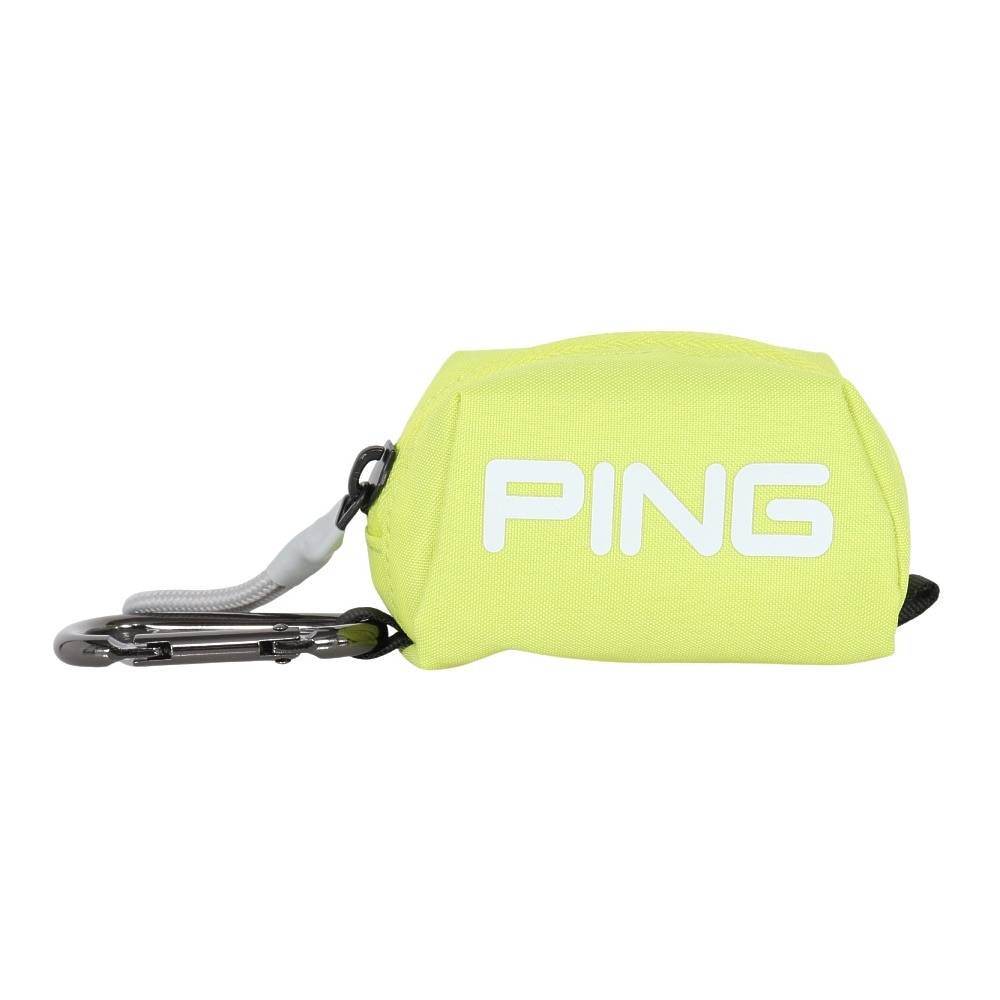ピン（PING）（メンズ、レディース）ゴルフ アリゾナカジュアル ボールケース GB-U2506 LIME 38237