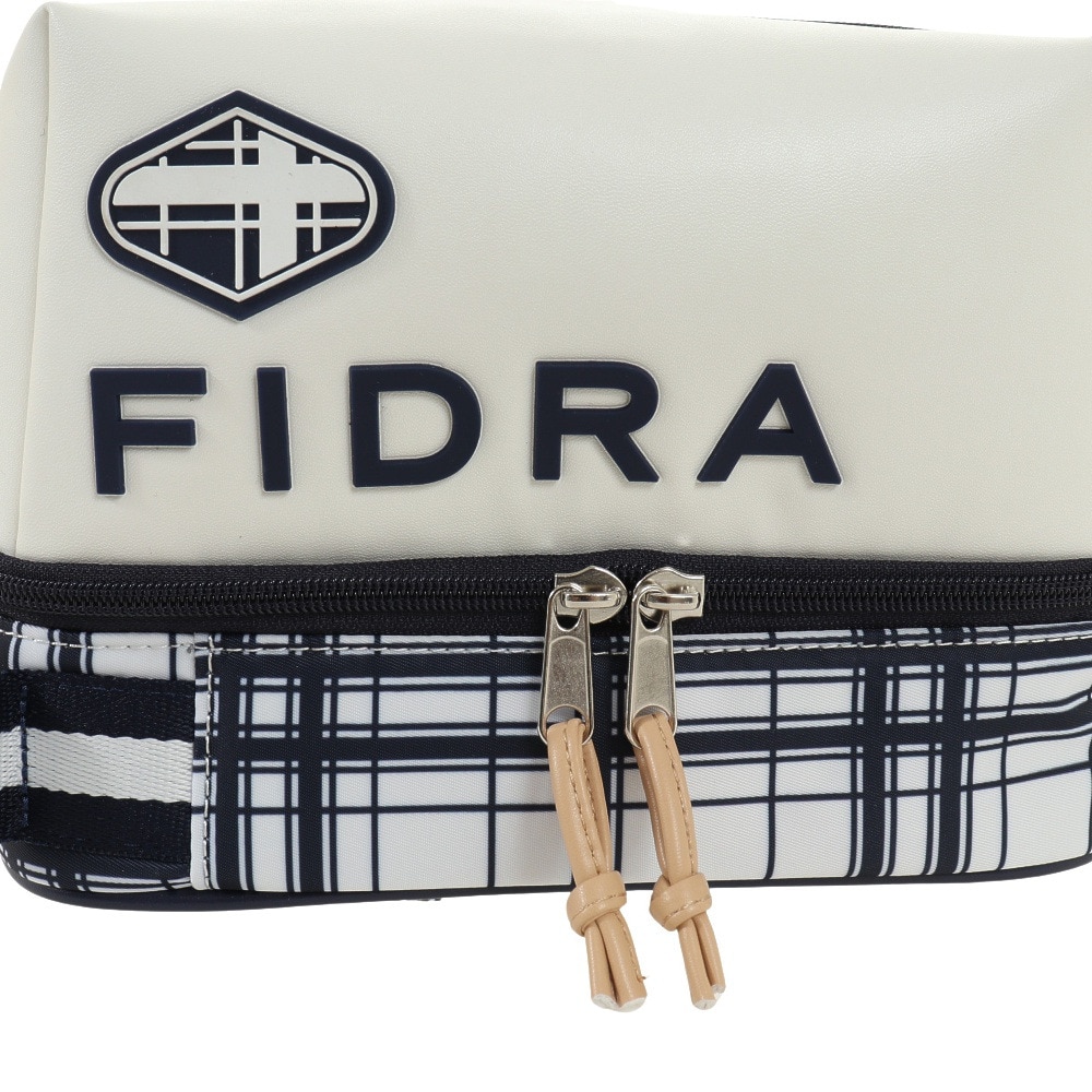 フィドラ（FIDRA）（メンズ、レディース）ゴルフ 保冷 FIDRAチェックマルチバッグ FD5MGZ22 WHT