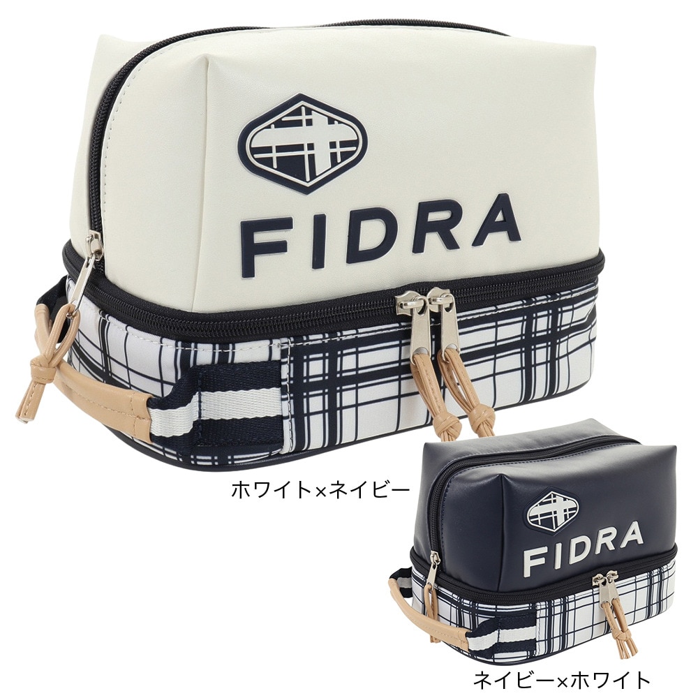 フィドラ（FIDRA）（メンズ、レディース）FIDRAチェックマルチバッグ FD5MGZ22 NVY
