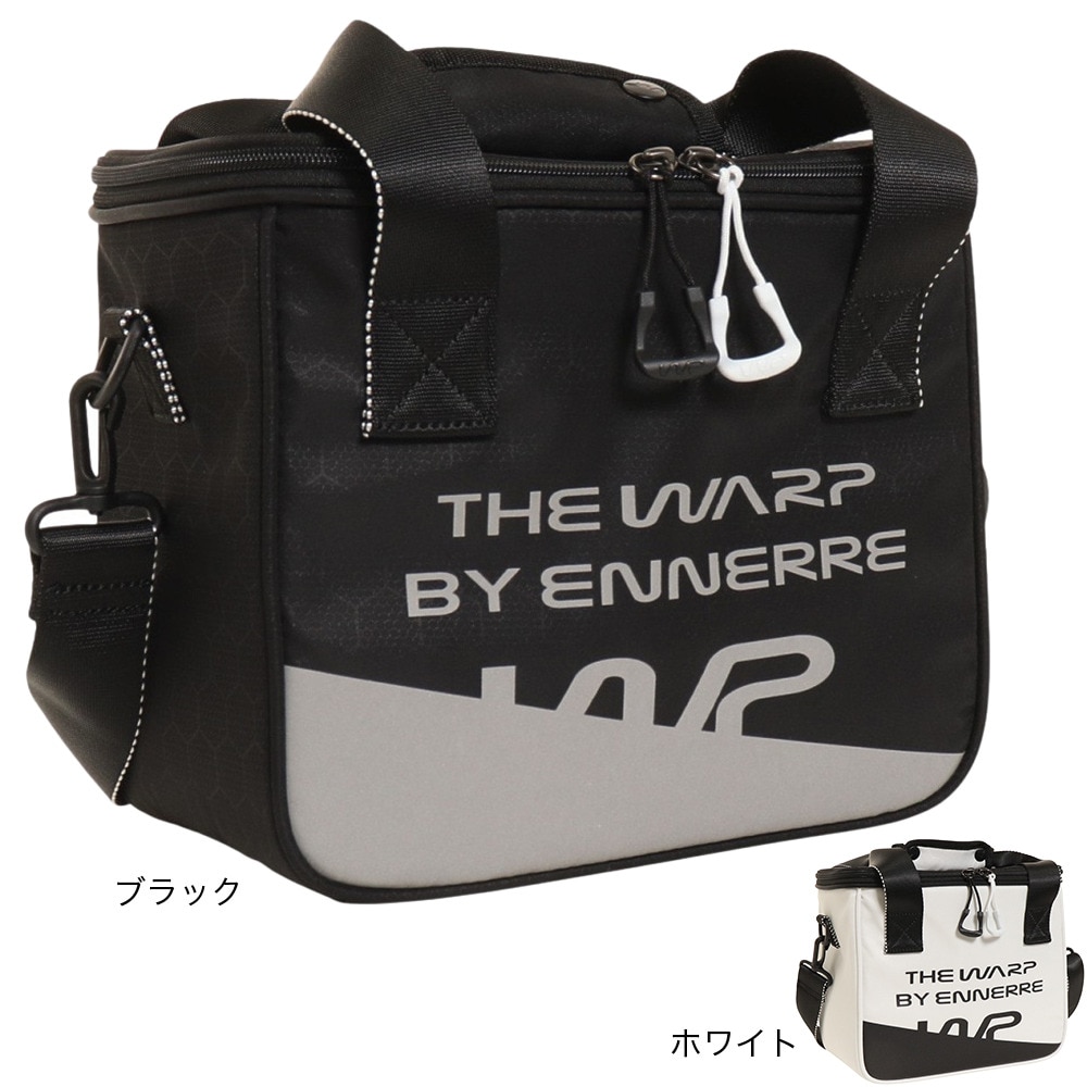 ザ・ワープ・バイ・エネーレ（The Warp By Ennerre）（メンズ、レディース）ゴルフ 保冷バッグ ダブルファスナー 上蓋 WG5MGZ04 BLK 
