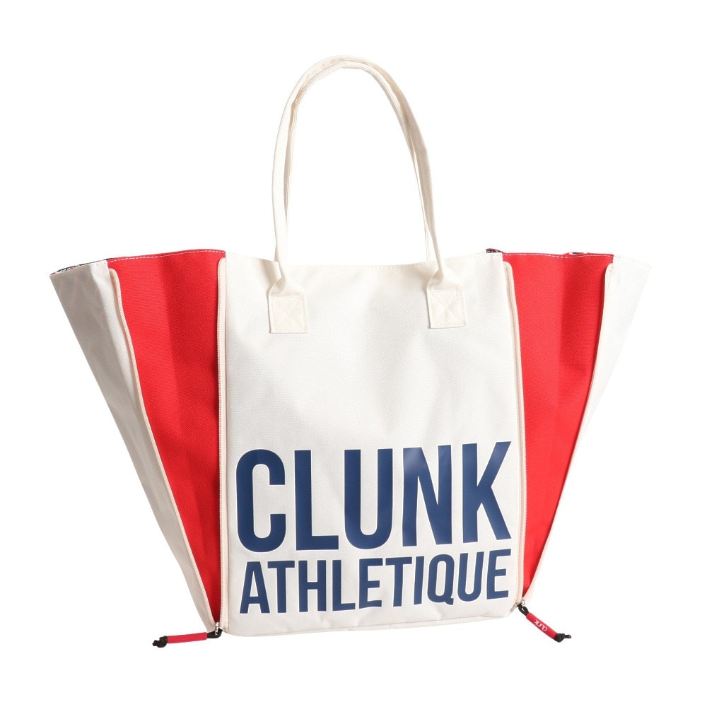 クランク（CLUNK）（メンズ、レディース）ゴルフ トートバッグ 撥水 トリカラシリーズ CL5PGF39 WHT