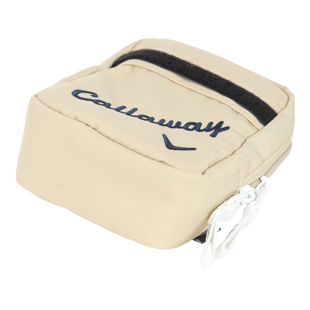 キャロウェイ（CALLAWAY）（メンズ、レディース）ゴルフ ポーチ アドバンス ユーティーケース マルチケース 24 JM 5924151 BEG