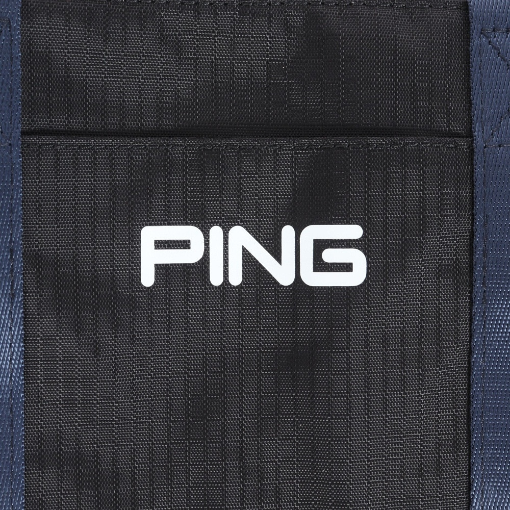 ピン（PING）（メンズ）ゴルフ カートバッグ ブラックラインラウンドトート GB-P2409 トートバッグ BK 37475