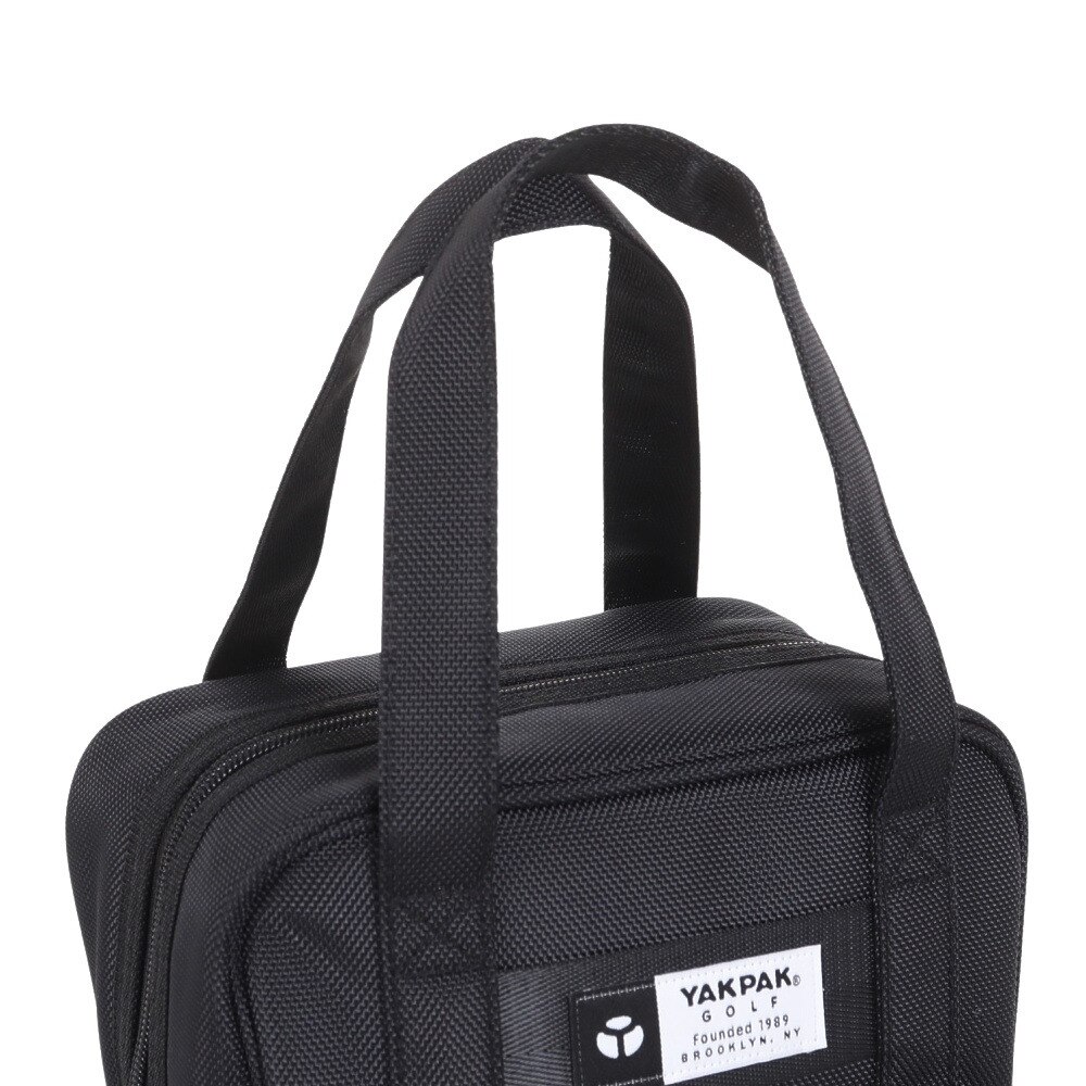 ヤックパック（YAK PAK）（メンズ）ゴルフ 保冷付ラウンドバッグ クーラーバッグ YP-903RB BLK