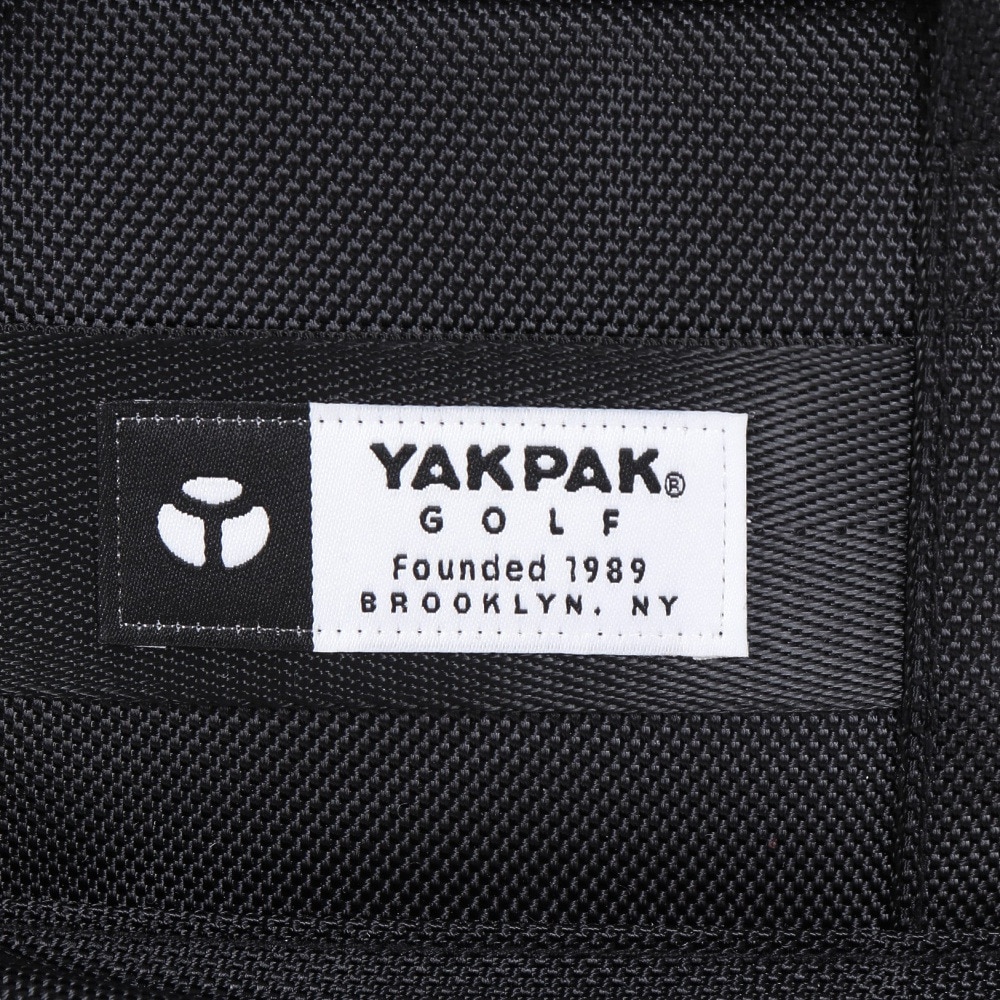 ヤックパック（YAK PAK）（メンズ）ゴルフ 保冷付ラウンドバッグ クーラーバッグ YP-903RB BLK