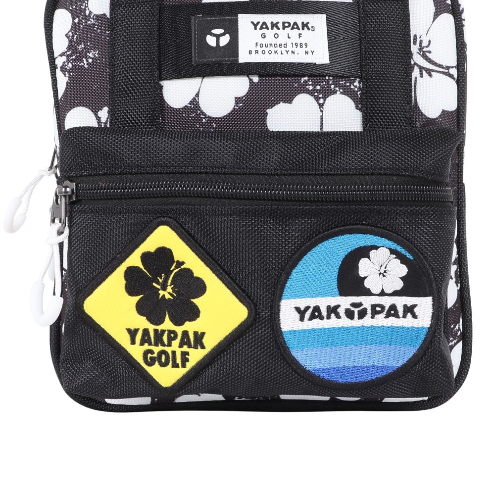 ヤックパック（YAK PAK）（メンズ）ゴルフ 保冷付ラウンドバッグ クーラーバッグ YP-903RB ポップハイビスカス