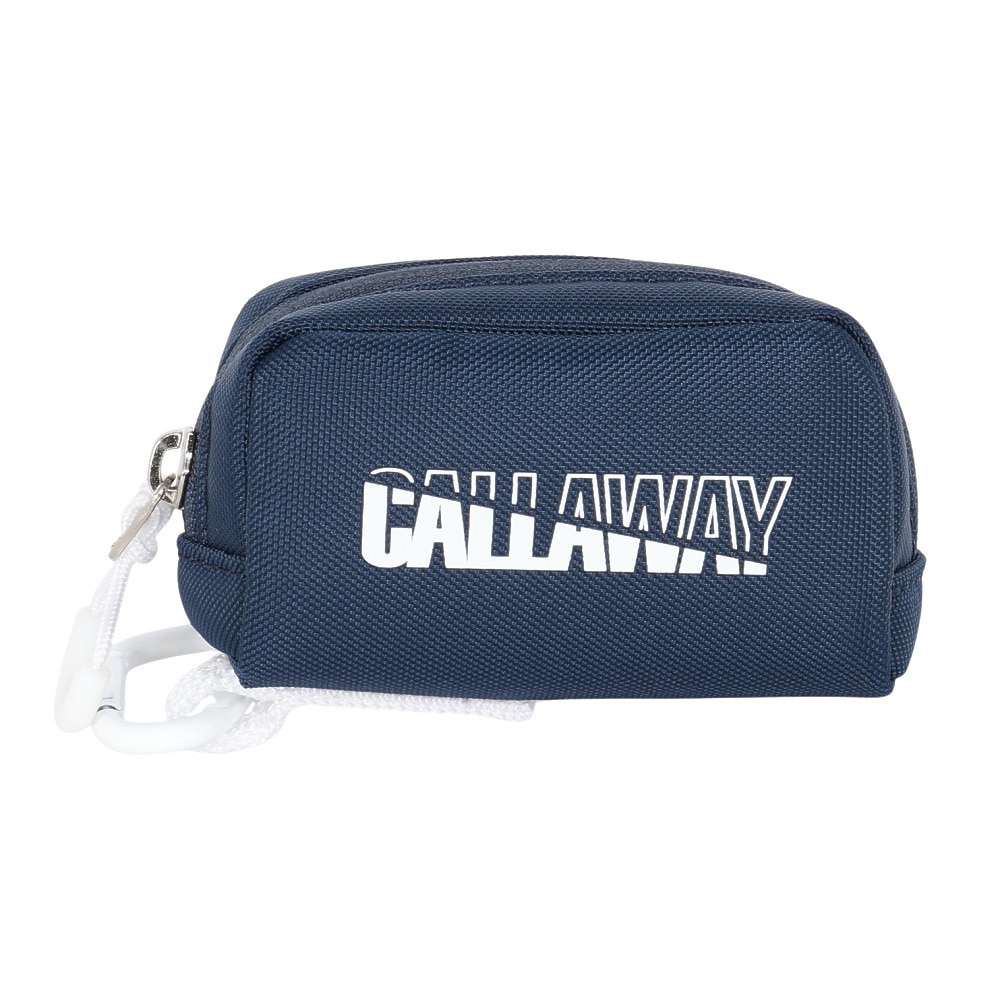 キャロウェイ（CALLAWAY）（メンズ、レディース）ゴルフ アトラクティブ ボールポーチ 2個用 5925142 25NV