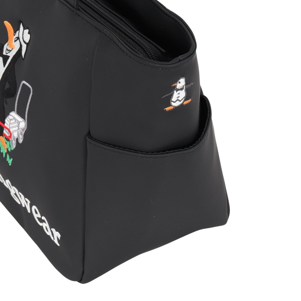 マンシングウエア（MUNSING WEAR）（メンズ、レディース）グリーンキーパーペンギンデザインカートバッグ MG5STT03M BK00