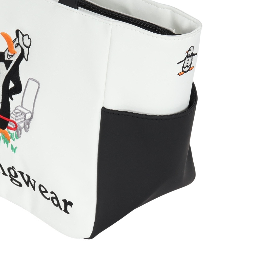 マンシングウエア（MUNSING WEAR）（メンズ、レディース）グリーンキーパーペンギンデザインカートバッグ MG5STT03M WH00