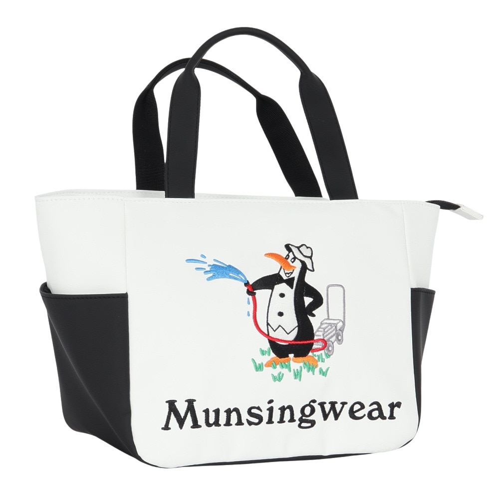 マンシングウエア（MUNSING WEAR）（メンズ、レディース）グリーンキーパーペンギンデザインカートバッグ MG5STT03M WH00