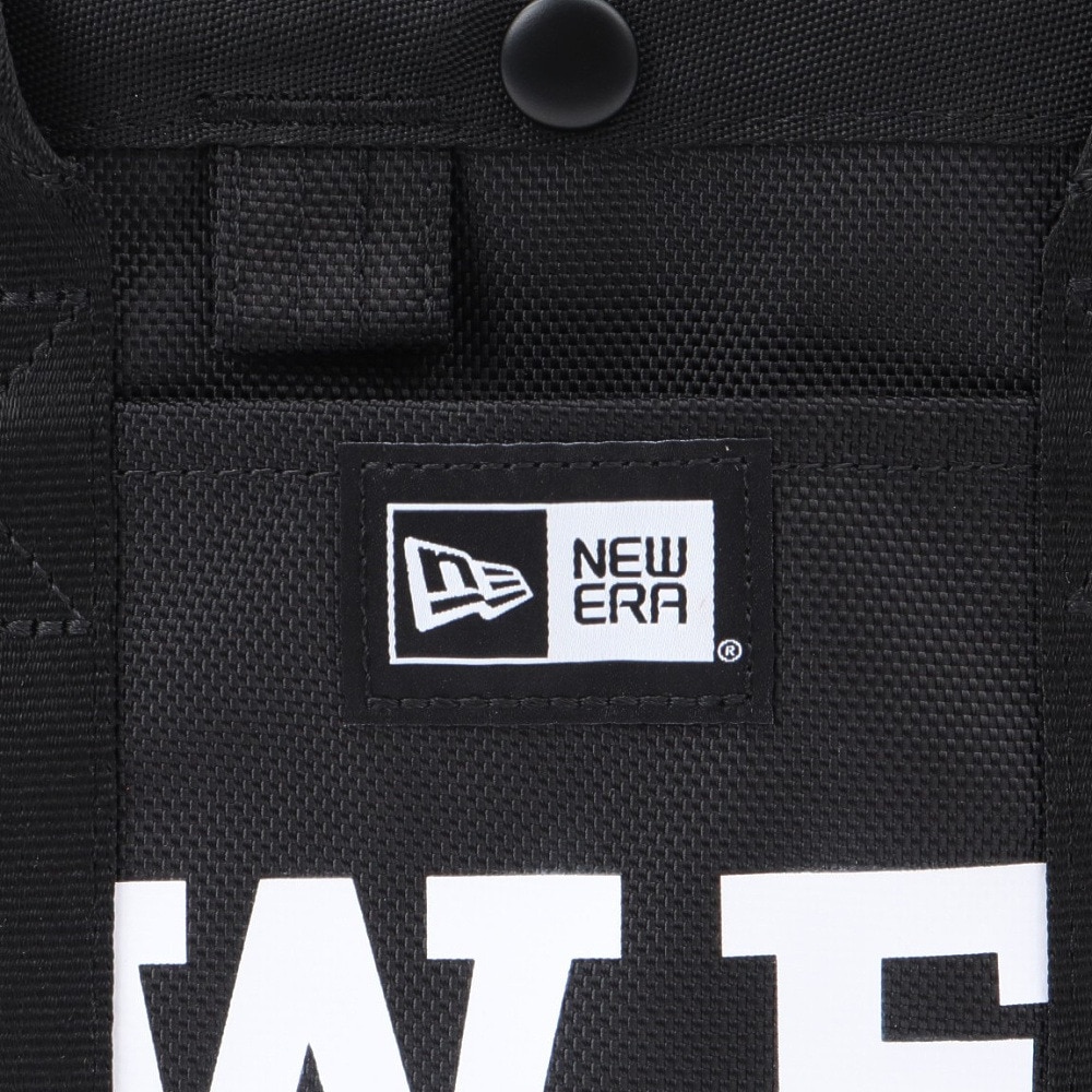 ニューエラ（NEW ERA）（メンズ、レディース）ゴルフ トートバッグミニ 6L ワードマークロゴ ブラック×ホワイト 14518203