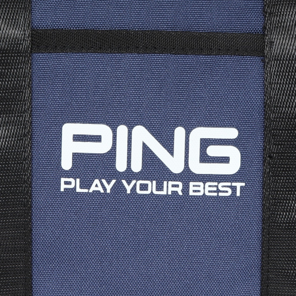 ピン（PING）（メンズ、レディース）ゴルフ 保冷 大容量 クーラートートバッグ GB-N2510 NV/BE 38255