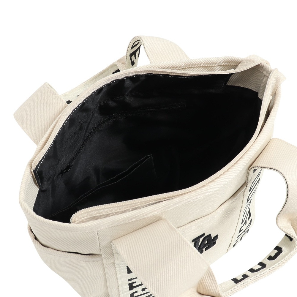 エムエルビー（MLB）（メンズ、レディース、キッズ）ゴルフ MLBミニトートバッグ ロサンゼルス・ドジャース LA-TTBM03/IVORY