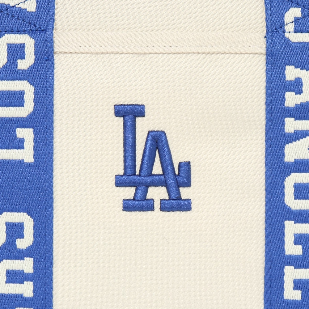 エムエルビー（MLB）（メンズ、レディース、キッズ）ゴルフ MLBミニトートバッグ ロサンゼルス・ドジャース LA-TTBM03/IVORYNAVY