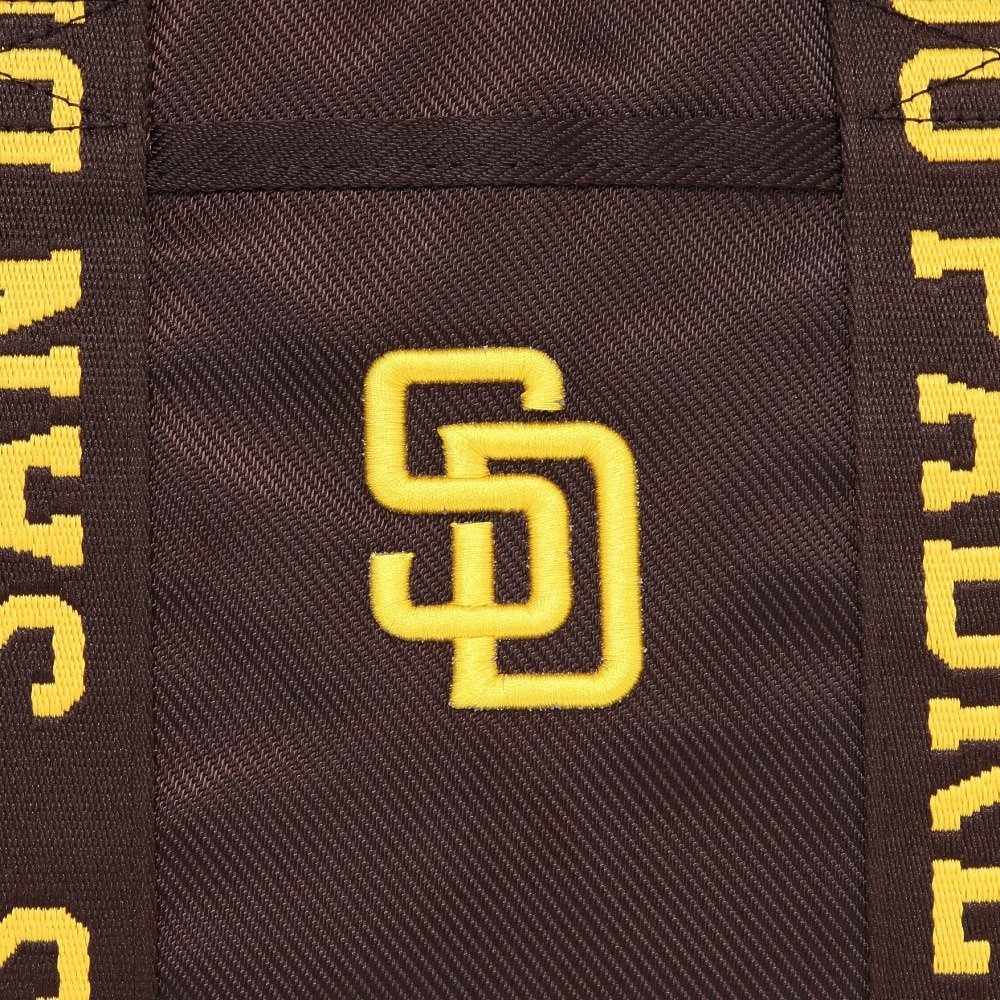 エムエルビー（MLB）（メンズ、レディース）ゴルフ MLBミニトートバッグ サンディエゴ・パドレス SD-TTBM03/BROWN