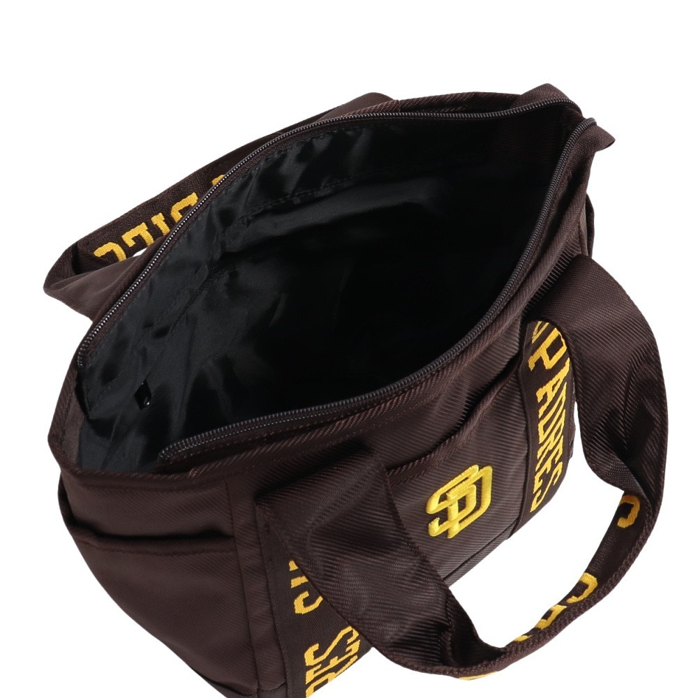 エムエルビー（MLB）（メンズ、レディース）ゴルフ MLBミニトートバッグ サンディエゴ・パドレス SD-TTBM03/BROWN