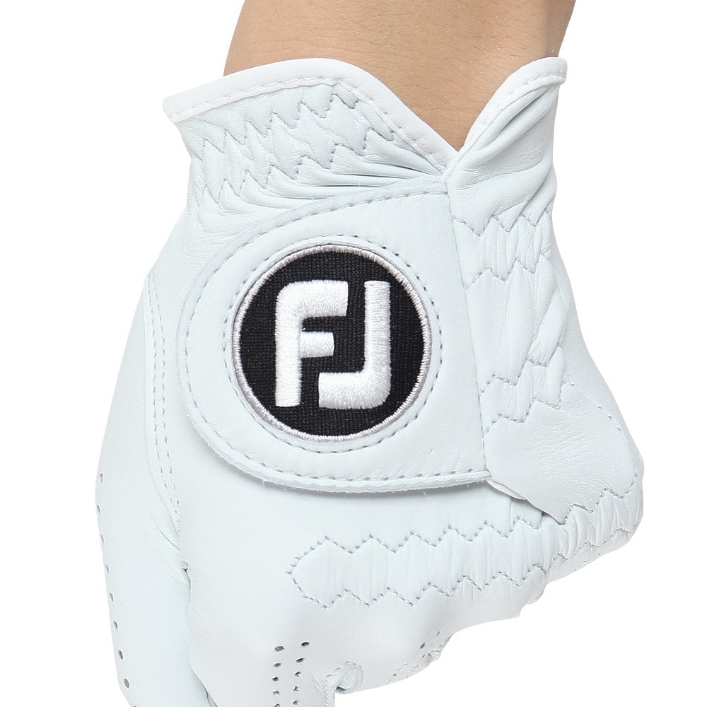 フットジョイ（FootJoy）（メンズ）ゴルフ 【左手用皮革】ゴルフ FJ ピュアタッチ (メンズゴルフグローブ) FGPU09 ホワイト