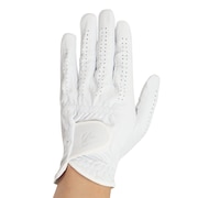 【左手用皮革】ゴルフグローブ シルキーフィット レギュラー GF-17251 WT