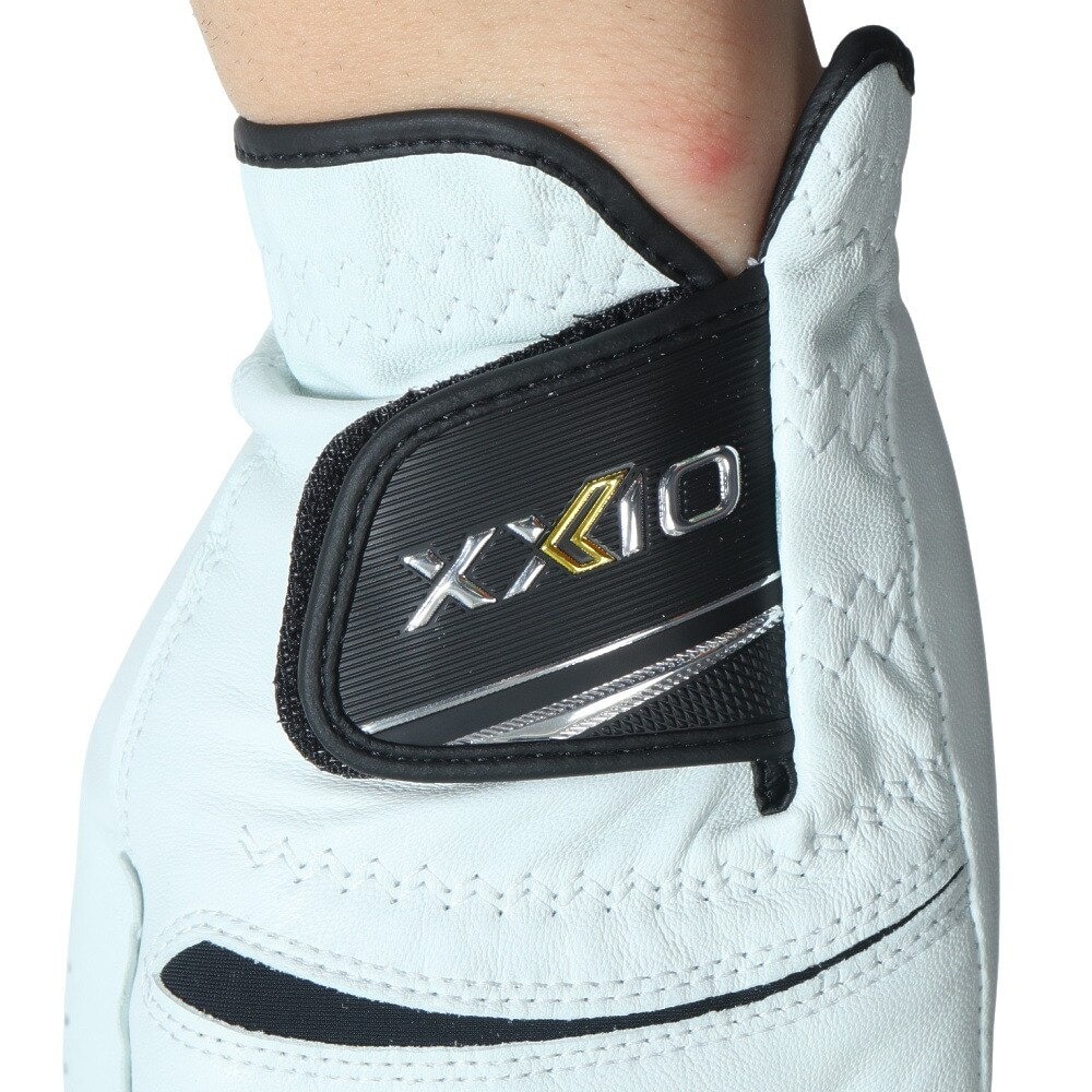 ゼクシオ（XXIO）（メンズ）ゴルフ 【左手用皮革】XXIOグローブ 羊革 GGG-X014 WHT