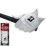 (メンズ)ゴルフ 左手用 ゴルフグローブ TOUR PREMIUM 2020 GLG10WH