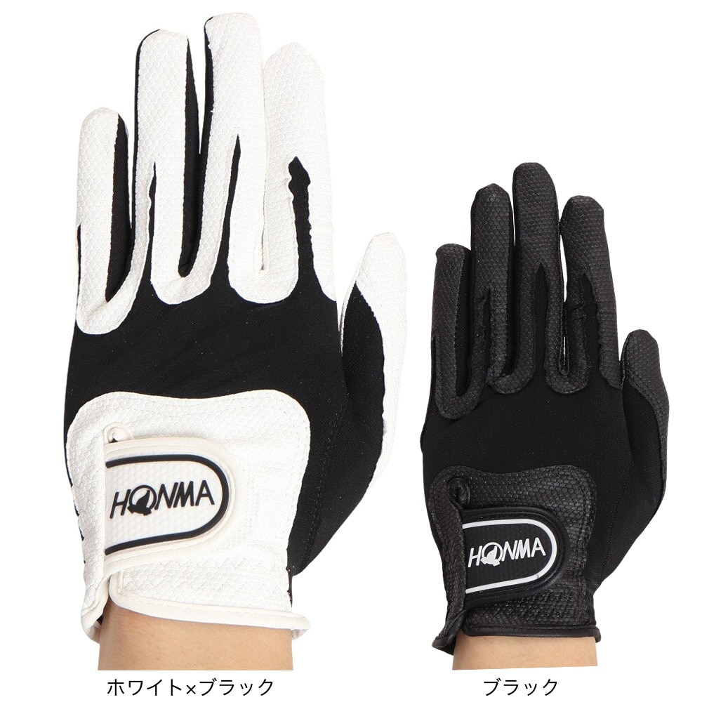本間ゴルフ（HONMA）（メンズ）ゴルフ 左手用 SPEEDMONSTER グローブ GC13001 BK/BK