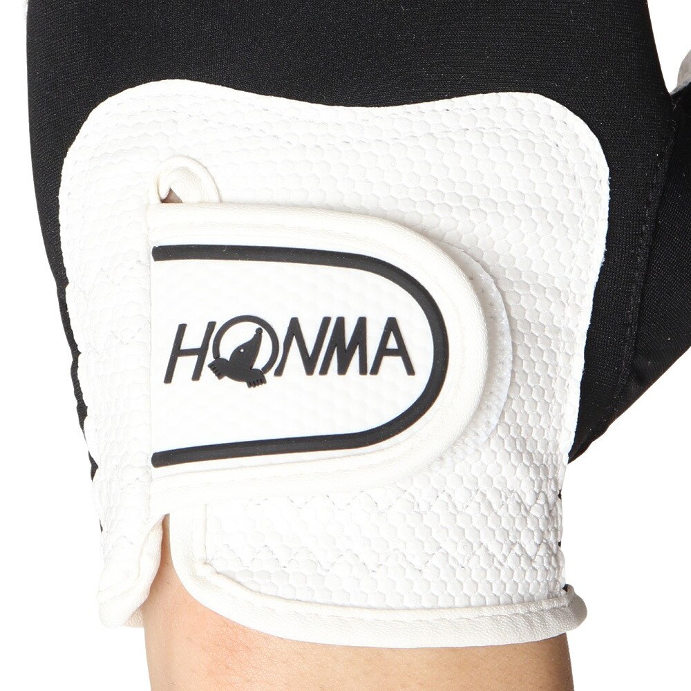 本間ゴルフ（HONMA）（メンズ）ゴルフ 左手用 SPEEDMONSTER グローブ GC13001 WH/BK