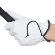 (メンズ)ゴルフ 左手用 シルキーフィット レギュラーサイズ GF-23301 WHT