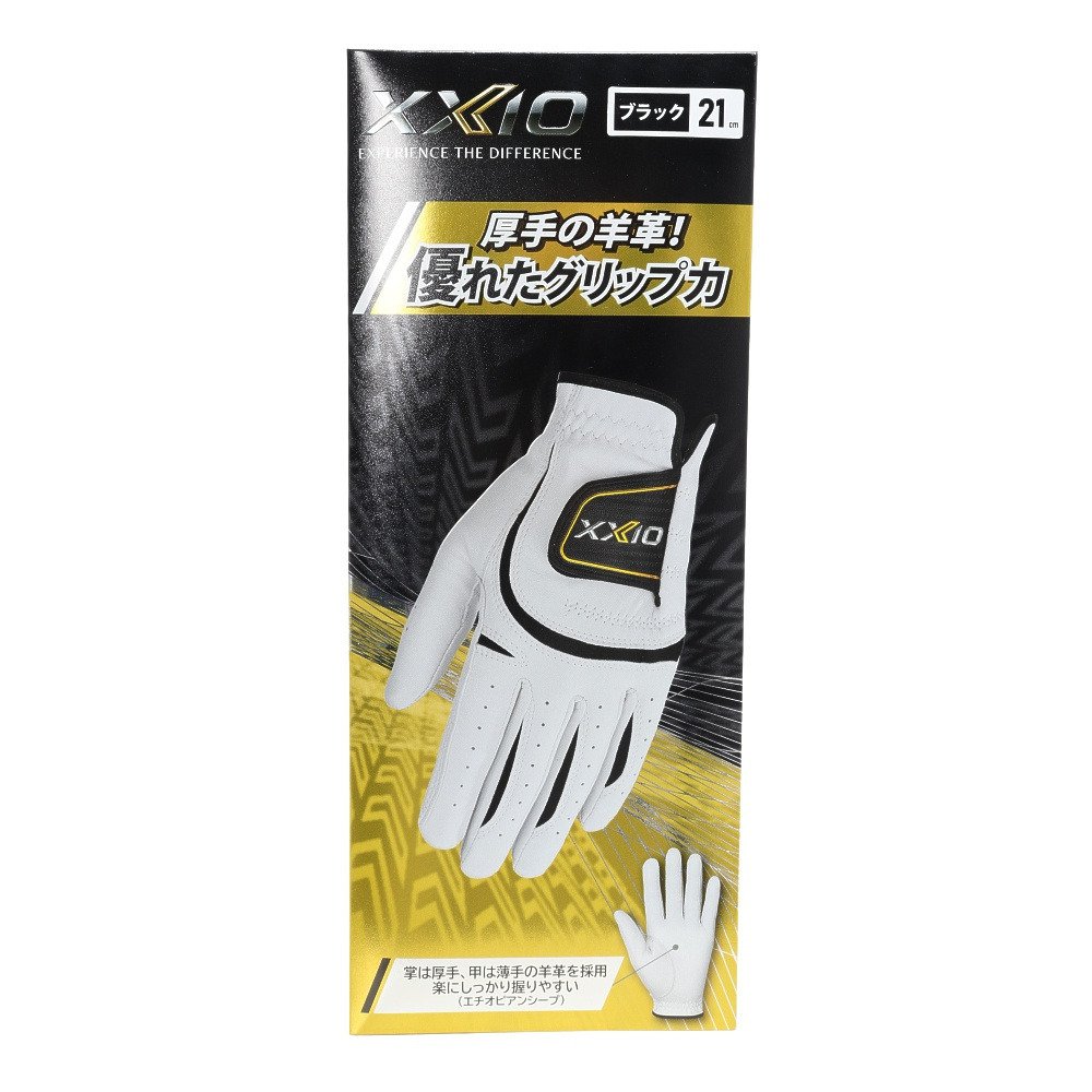 ゼクシオ（XXIO）（メンズ）ゴルフグローブ 左手用 GGG-X019 BLK