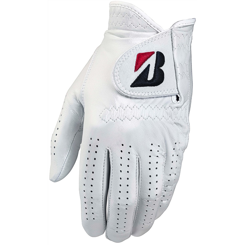 ブリヂストンゴルフ（BRIDGESTONE GOLF）（メンズ）左手用 ゴルフグローブ TOUR PREMIUM GL2500WH