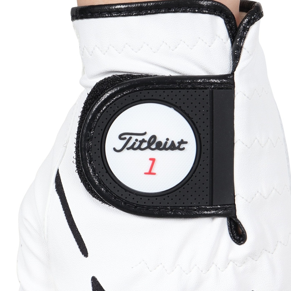 タイトリスト（TITLEIST）（メンズ）ゴルフ 【左手用合皮】スーパーグリップゴルフグローブ TG39WT