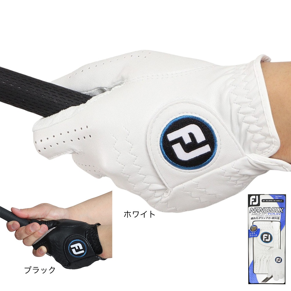 フットジョイ（FOOT JOY）（メンズ）ゴルフ 左手用 ナノロックツアー ゴルフグローブ FGNT20WT