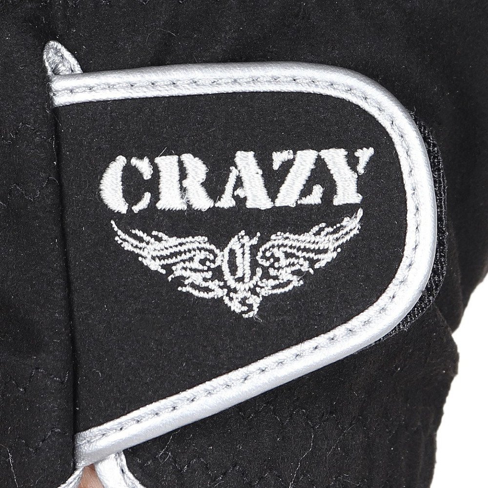 クレイジー（CLAZY）（メンズ）ゴルフ 左手用 ゴルフ グローブ オールウェザー CRZ BK