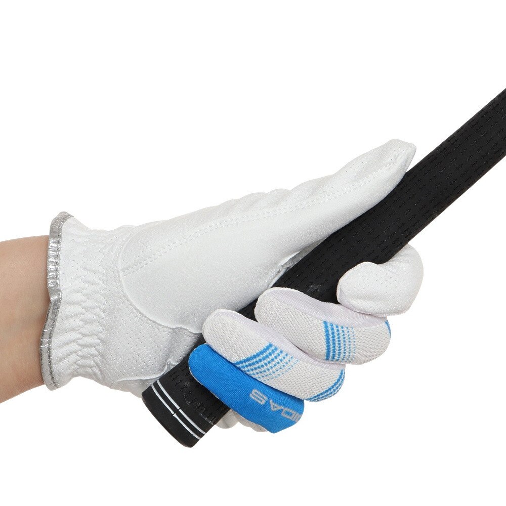 アディダス（メンズ）ゴルフ 左手用 AEROREADY グローブ MME50-HA5869 WH/LB
