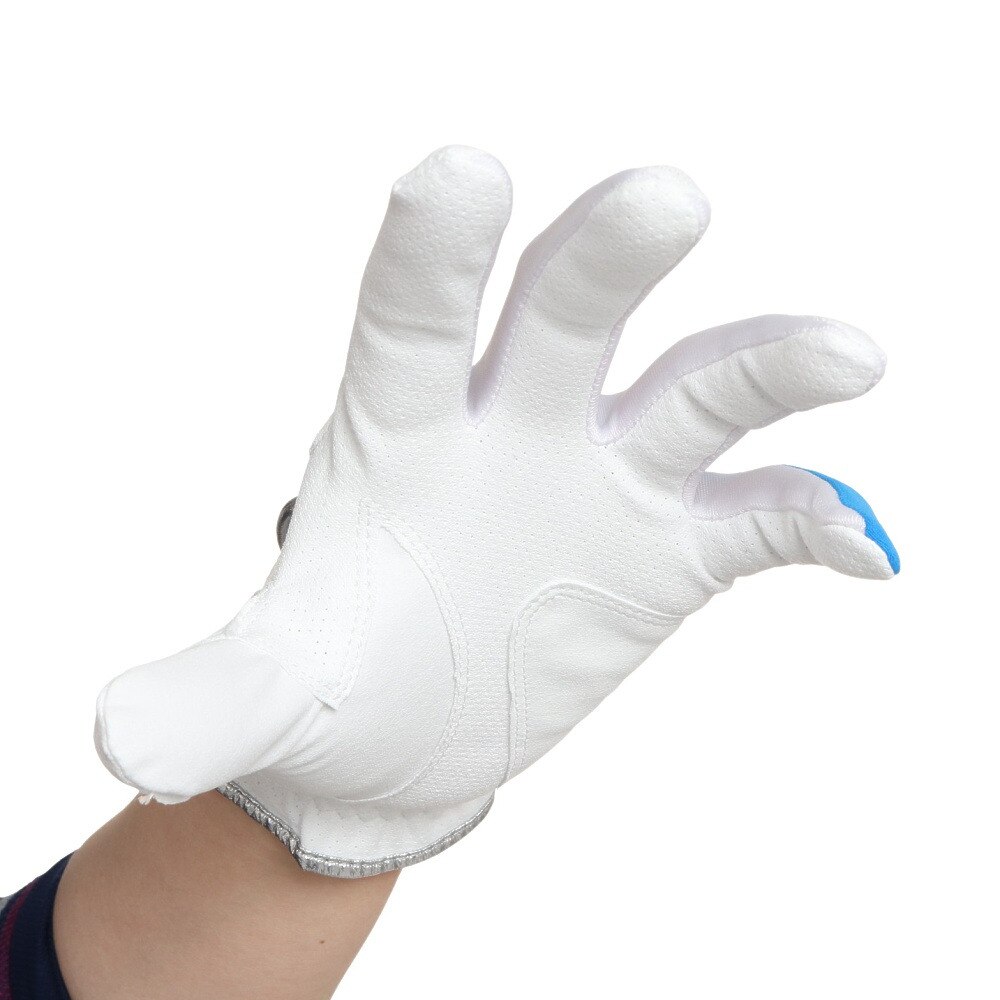 アディダス（メンズ）ゴルフ 左手用 AEROREADY グローブ MME50-HA5869 WH/LB