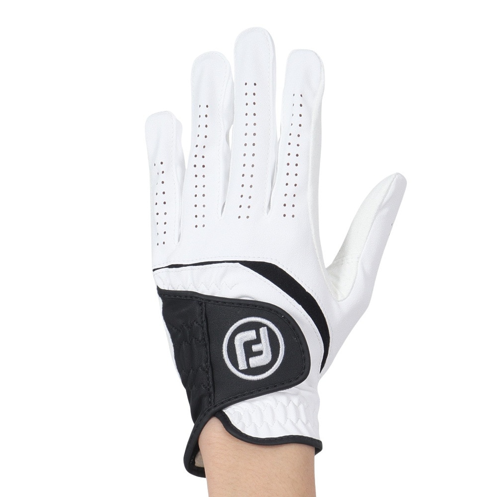 フットジョイ（FOOT JOY）（メンズ）左手用 ナノロックグリップ ゴルフグローブ WT/BK FGNG23WT
