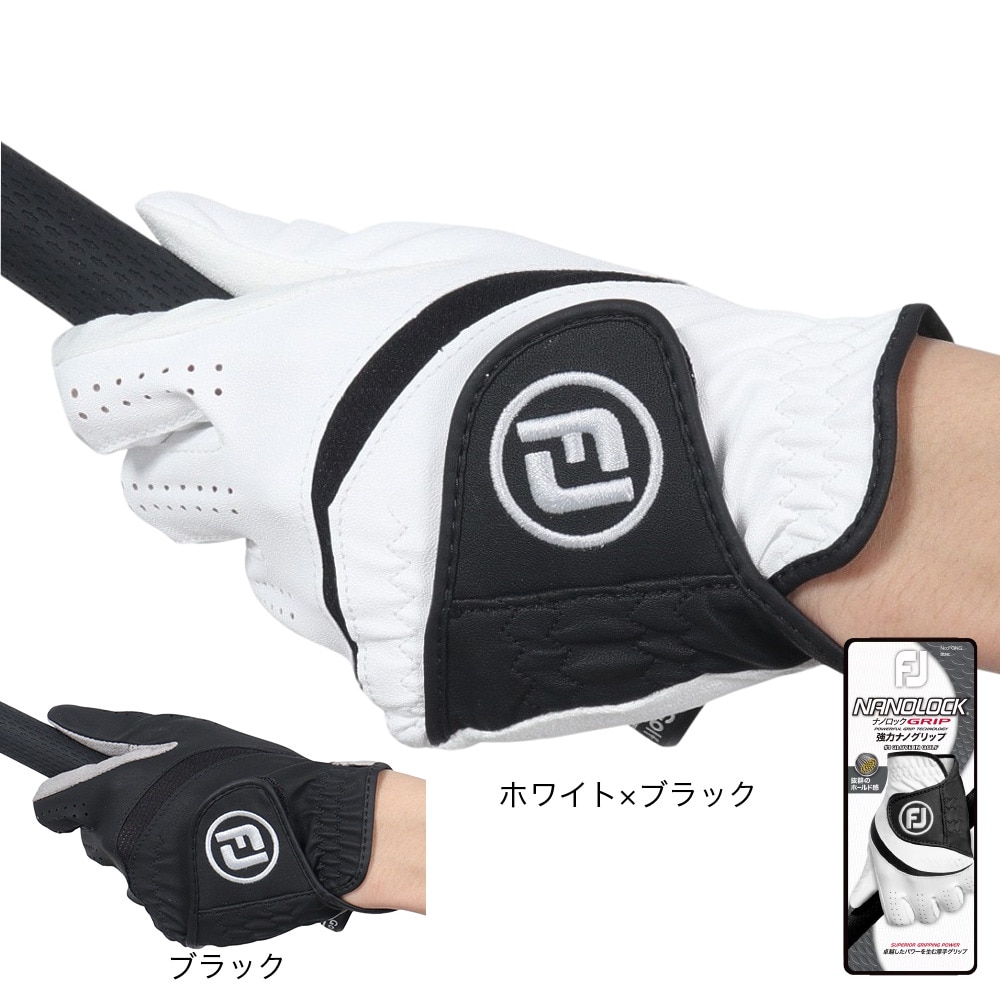 フットジョイ（FOOT JOY）（メンズ）左手用 ナノロックグリップ ゴルフグローブ FGNG23BK