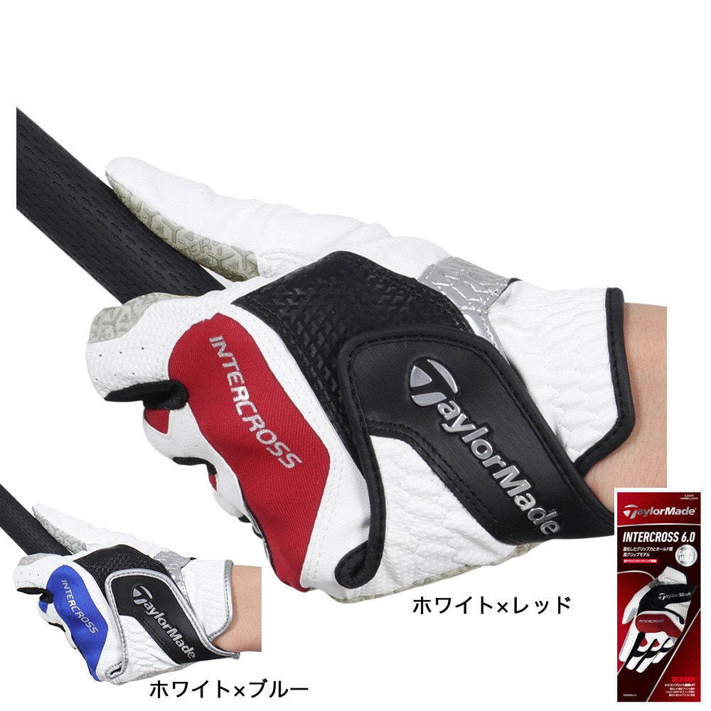 テーラーメイド（TAYLORMADE）（メンズ）左手用 インタークロス 6.0 グローブ U26207ーUN146