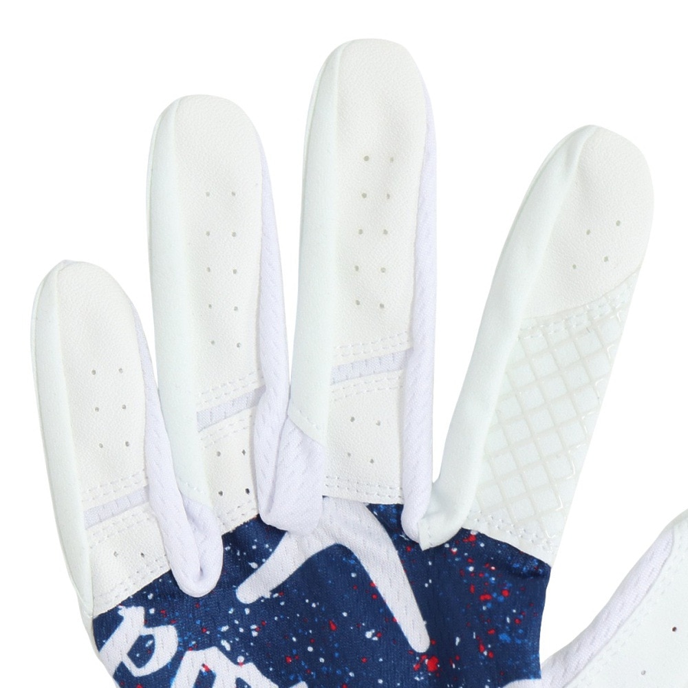 キャロウェイ（CALLAWAY）（メンズ）左手用 ゴルフ グラフィック グローブ 5325048 WHTBLU