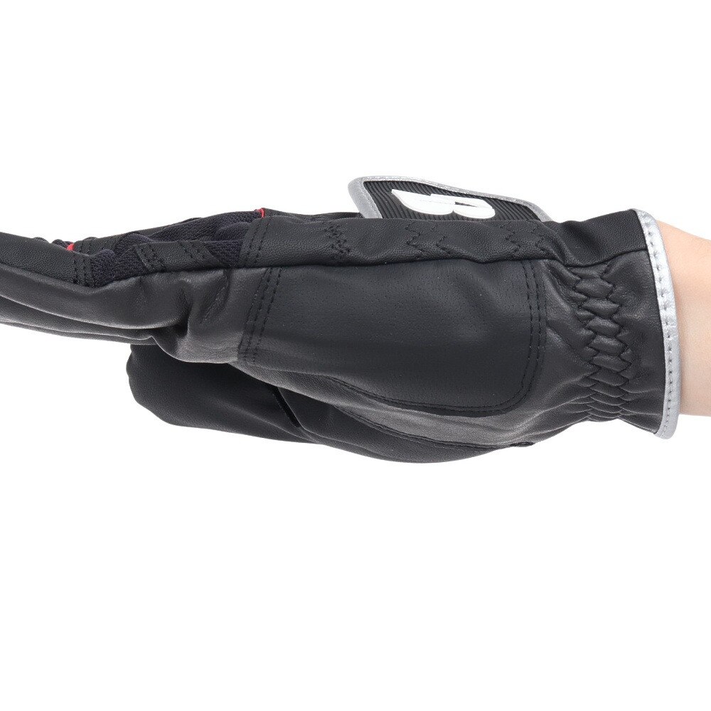 ブリヂストンゴルフ（BRIDGESTONE GOLF）（メンズ）左手用 ゴルフグローブ GL2404 BK SOFT GRIP GL2404BK