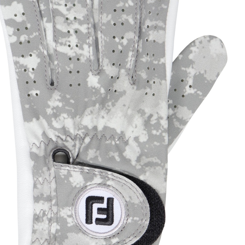 フットジョイ（FOOT JOY）（メンズ）ゴルフグローブ 左手用 25 FeelSof Camo Grey FGFS25CGY