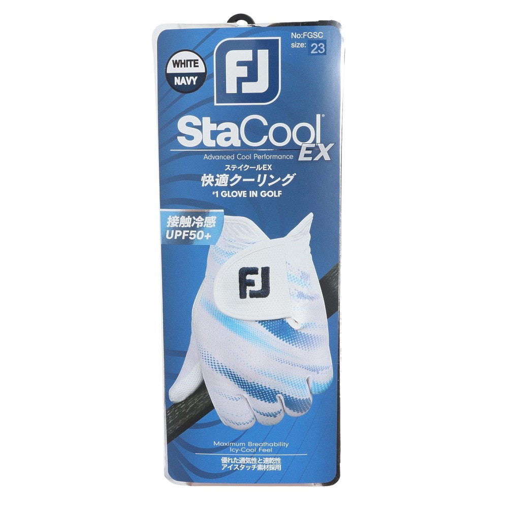 フットジョイ（FOOT JOY）（メンズ）左手用 ステイクール ゴルフグローブ FGSC25WN