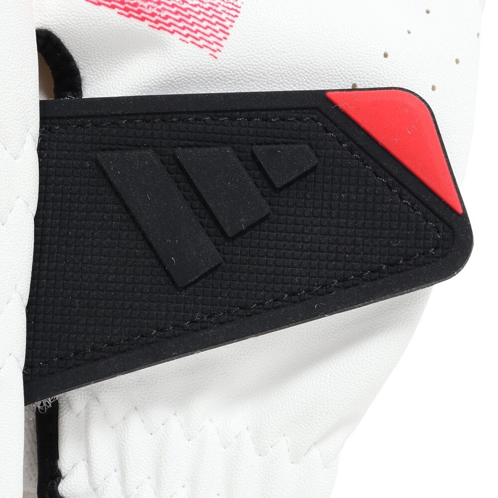 アディダス（adidas）（メンズ）左手用 アディゼロ グローブ 25 シングル KVH42-JE7177W/RED