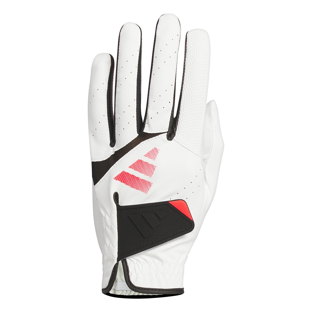 アディダス（adidas）（メンズ）左手用 アディゼロ グローブ 25 シングル KVH42-JE7177W/RED