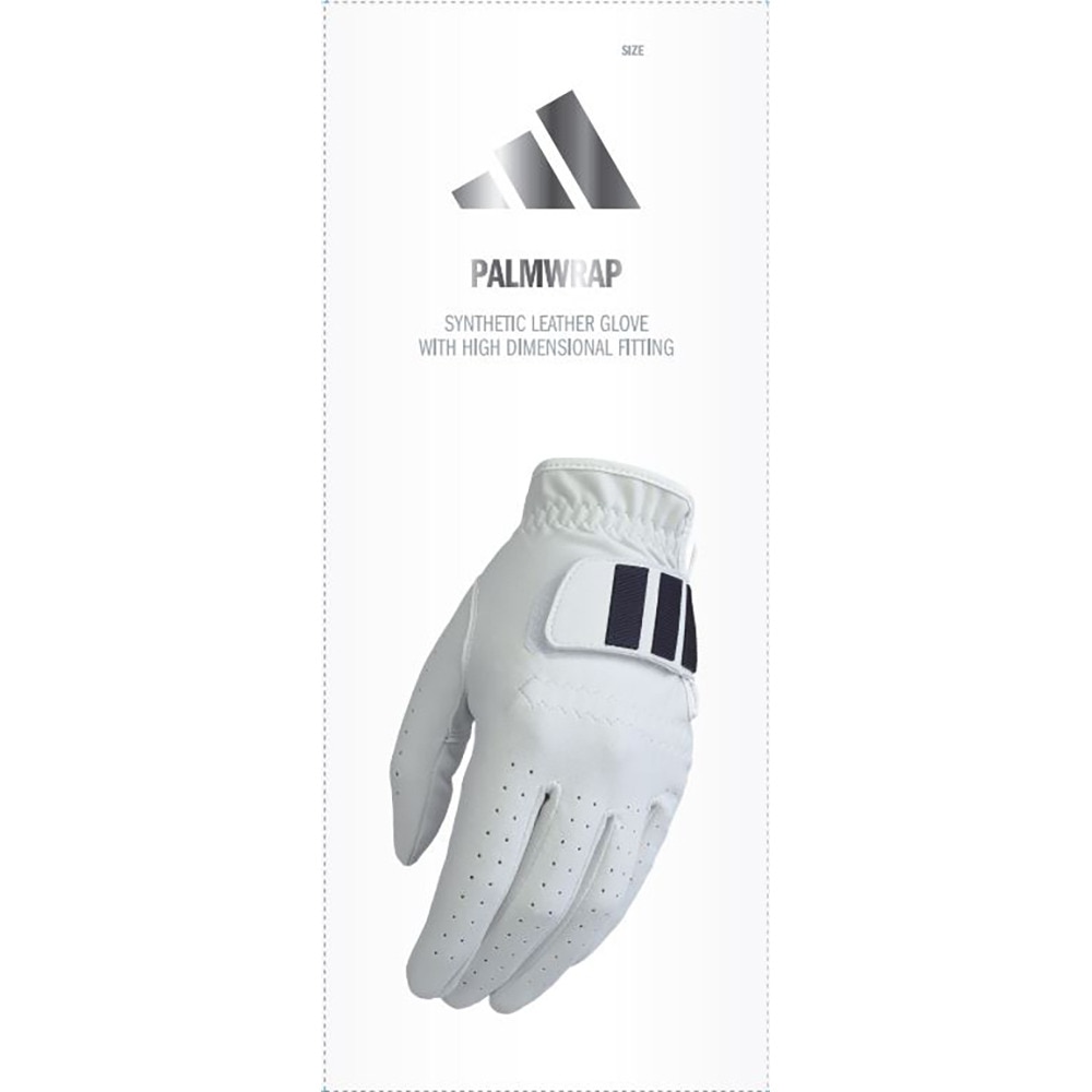 アディダス（adidas）（メンズ）ゴルフ 左手用 パームラップ グローブ KVH43-JE7180W