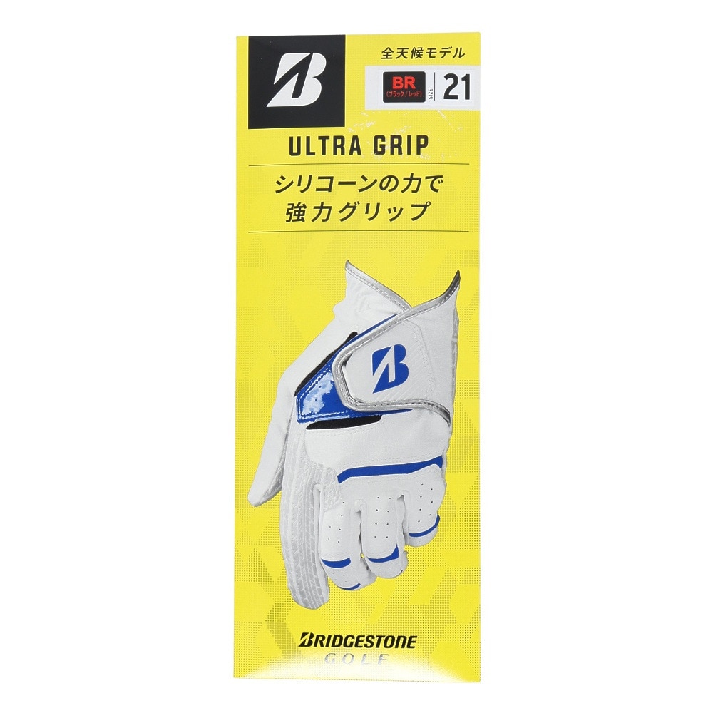 ブリヂストンゴルフ（BRIDGESTONE GOLF）（メンズ）左手用 ゴルフグローブ ULTRA GRIP GL2505BR